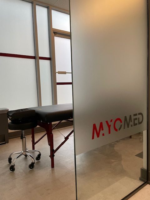 Massage Therapy at the MYOMED clinic